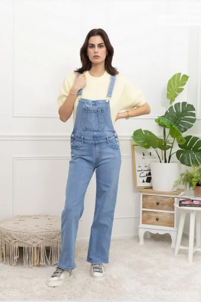 Tendance come back salopette fluide