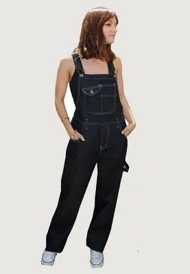 pantalon à bretelle pour femme