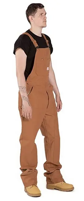 dungarees brown