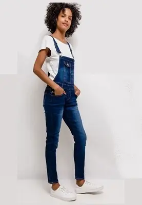 salopette en jeans