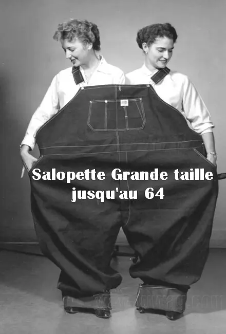  salopette de qualité grande taille