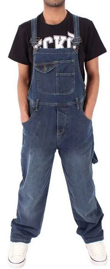 salopette en jean pour homme